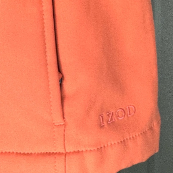 Izod Orange Vest with High Collar - Picture 4 of 5